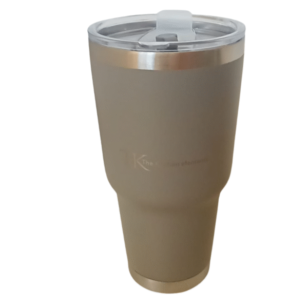 Vaso acero termico 700ml con tapa y sorbete - Image 2