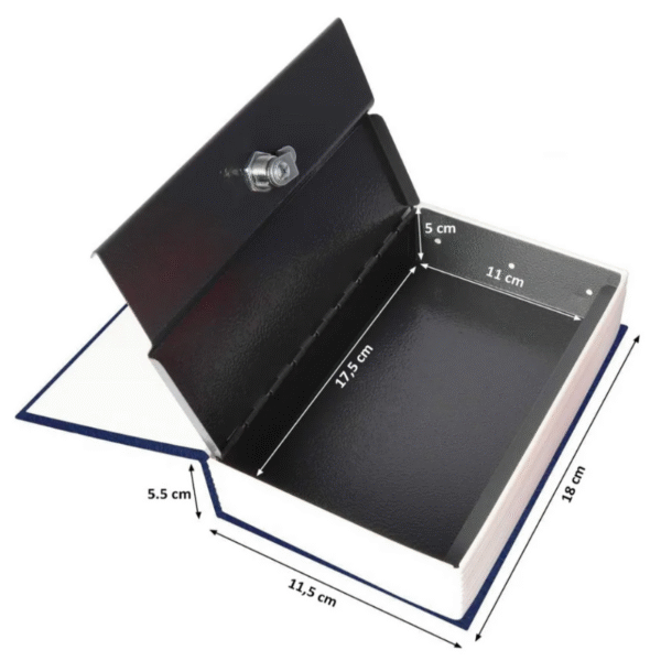 Libro Caja Fuerte 18x5,5x11,5 cm - Image 3