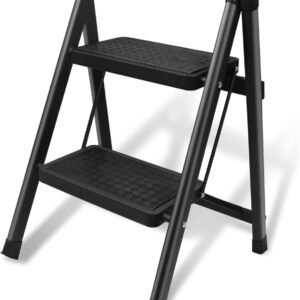 Escalera plegable de 2 peldaños