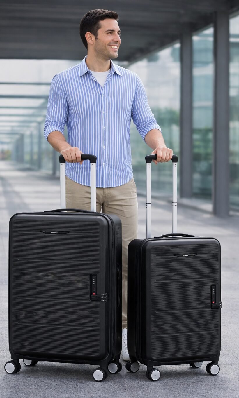 SET de 2 Valijas Plegables Ultralivianas