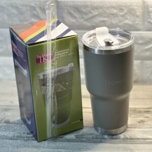 Vaso acero termico 700ml con tapa y sorbete